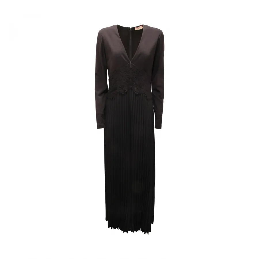 5624AV TUTA DONNA TWINSET WOMAN JUMPSUIT BLACK