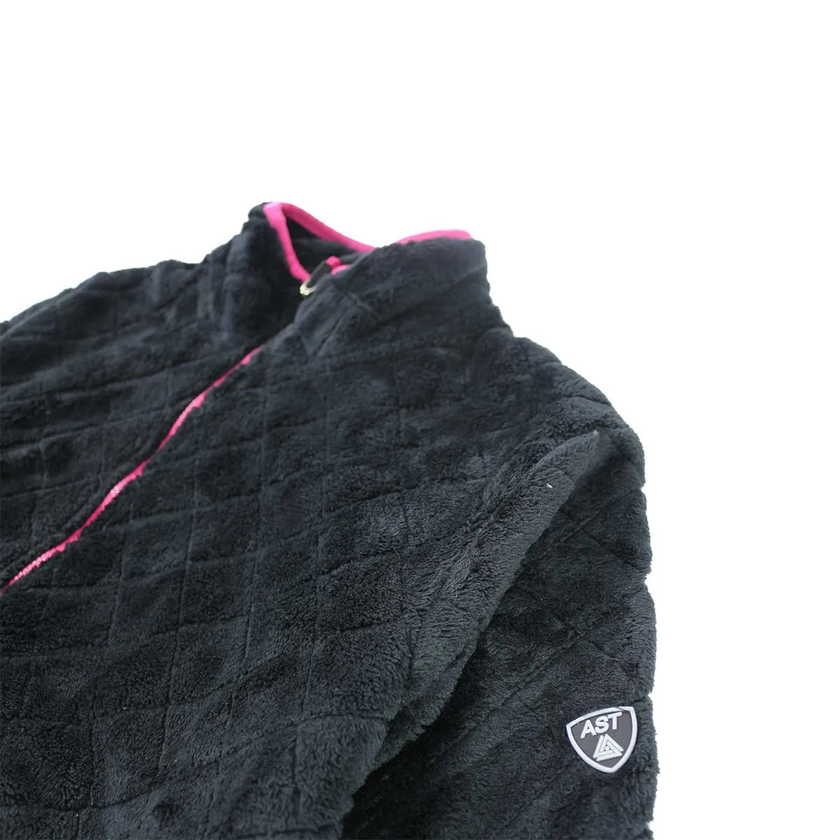 Ast maglia in pile donna nera