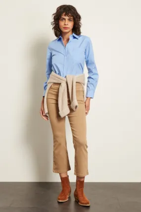 Camicia con taschino applicato