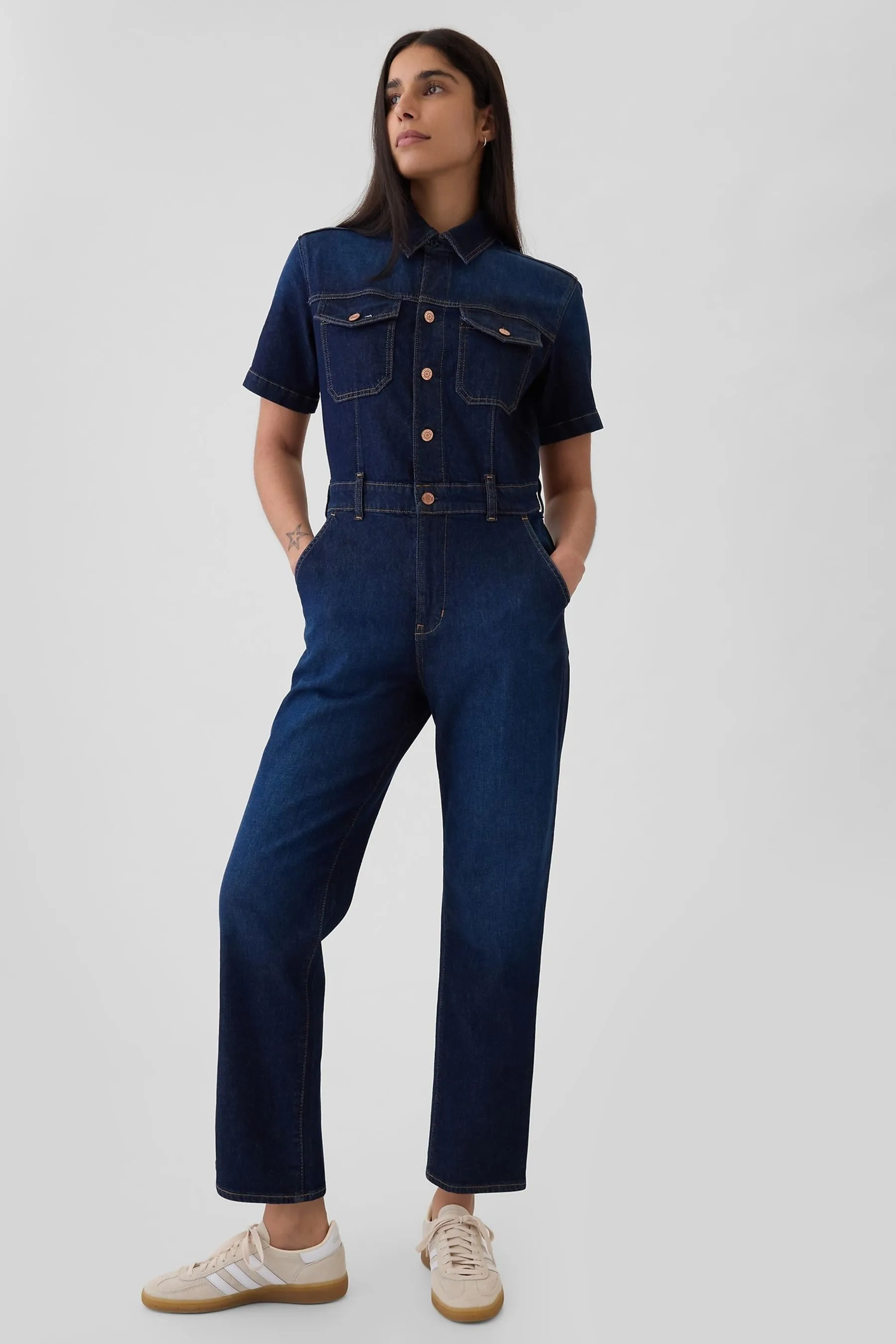 Gap Denim Jumpsuit    