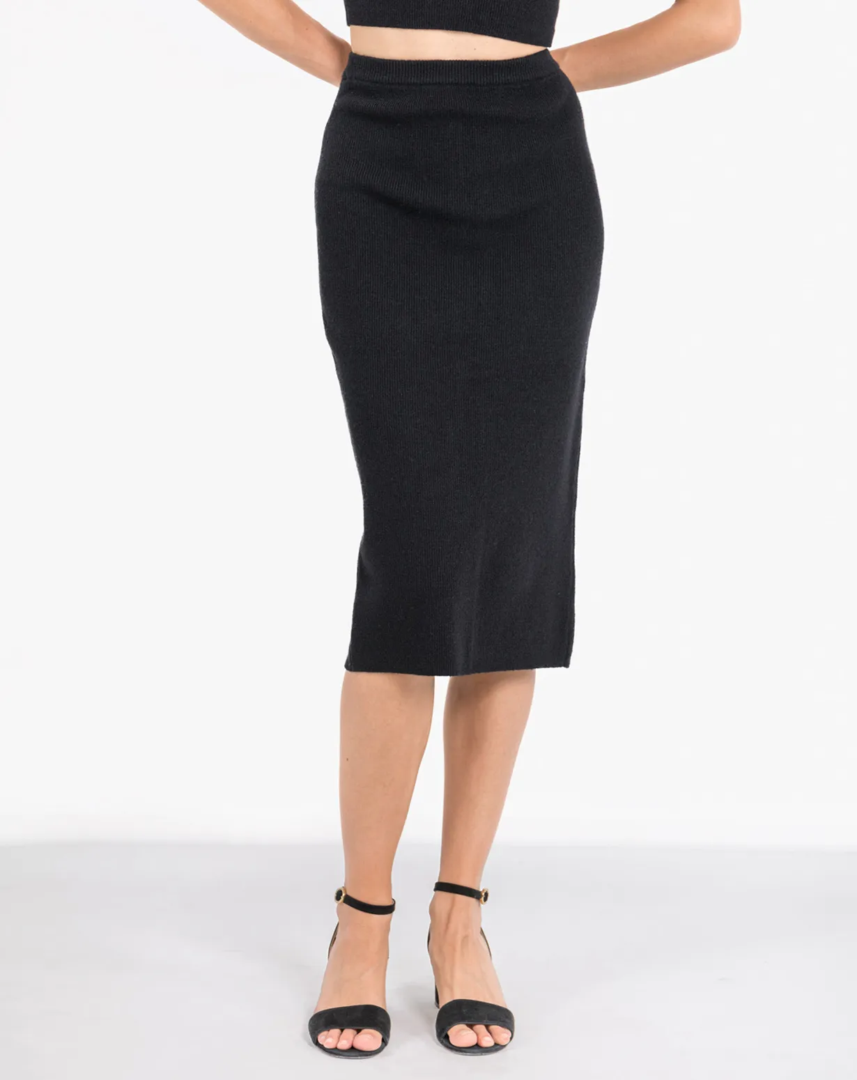 Gonna Longuette Cashmere