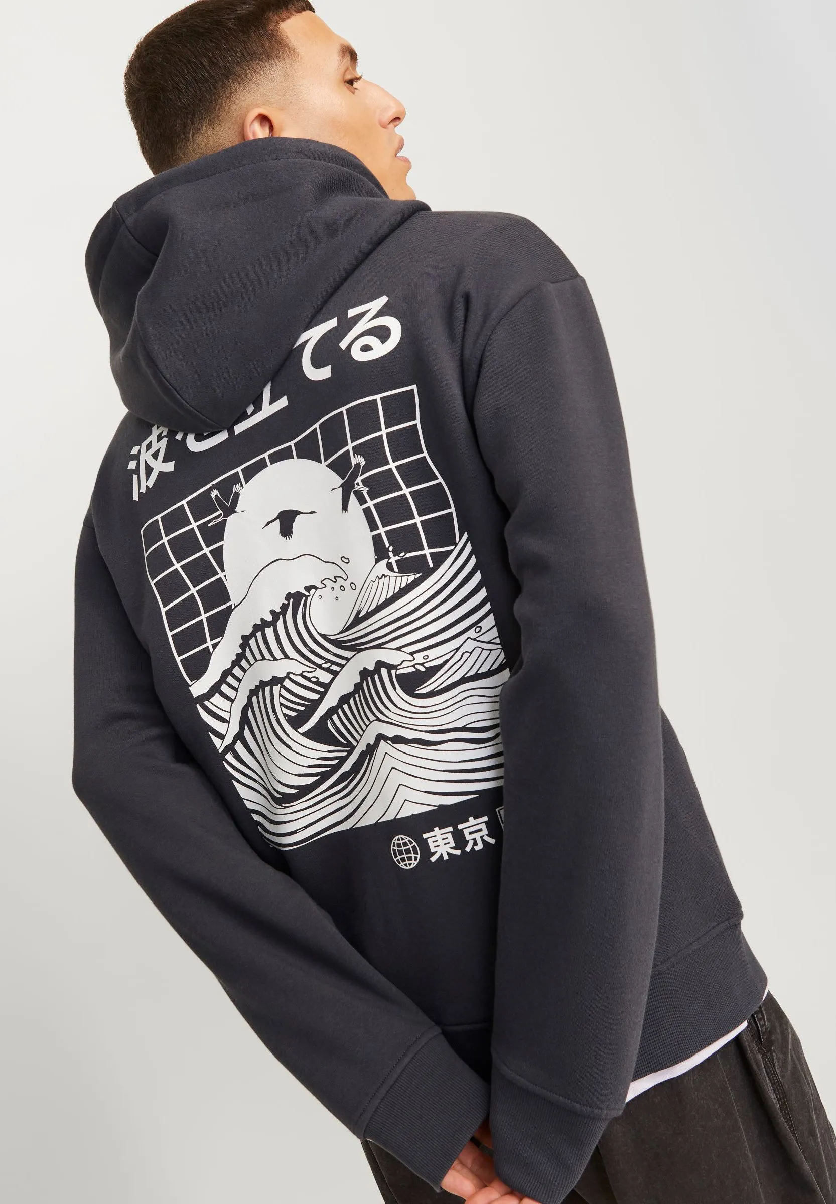 JORWAVES ZIP HOOD UNISEX - Felpa con zip