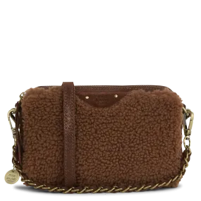 MILA LOUISE   MAMA - Borsa a bandoliera in pelle | Marrone