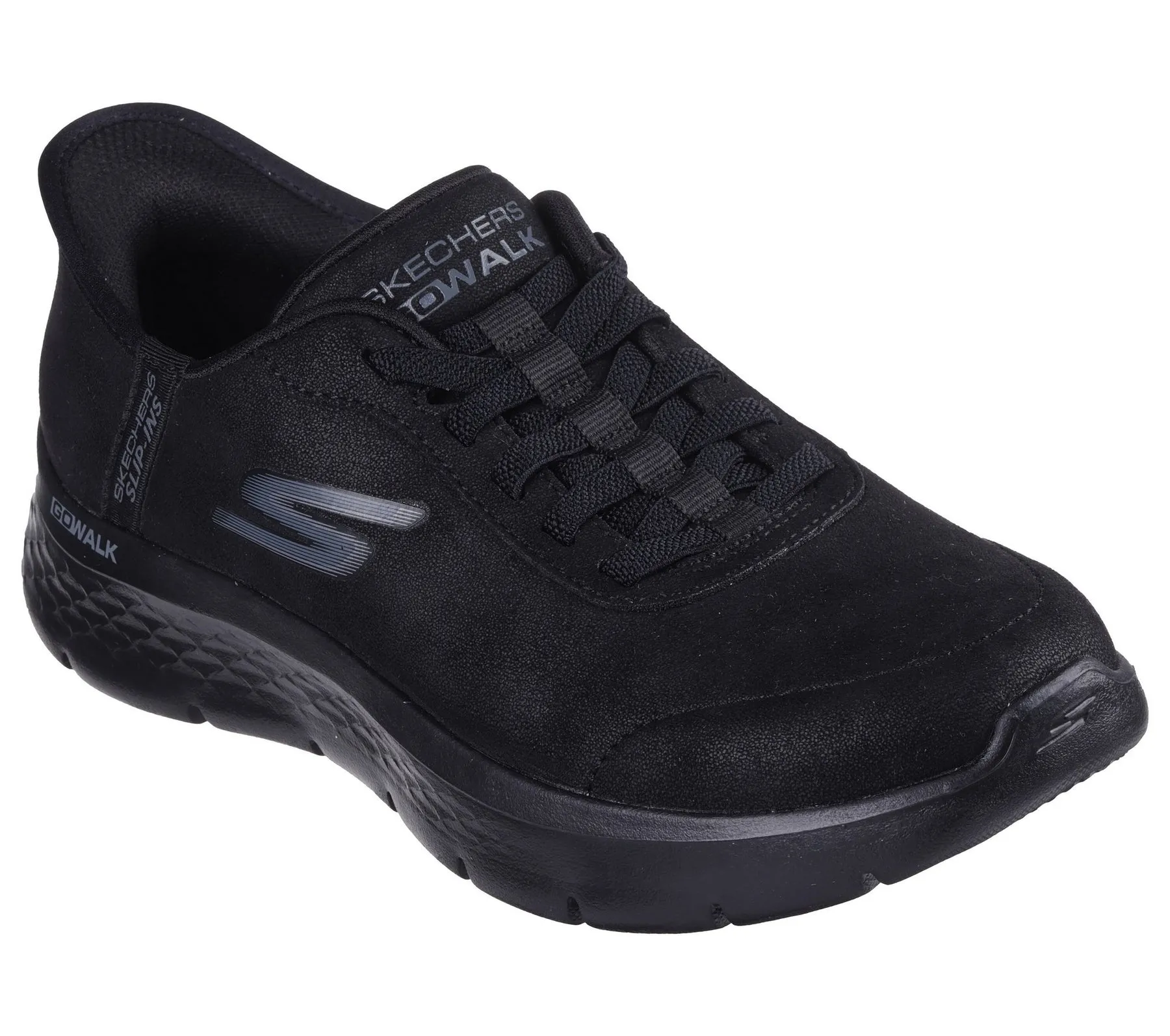 SKECHERS Sneaker Bassa Donna - 124837 Nero  