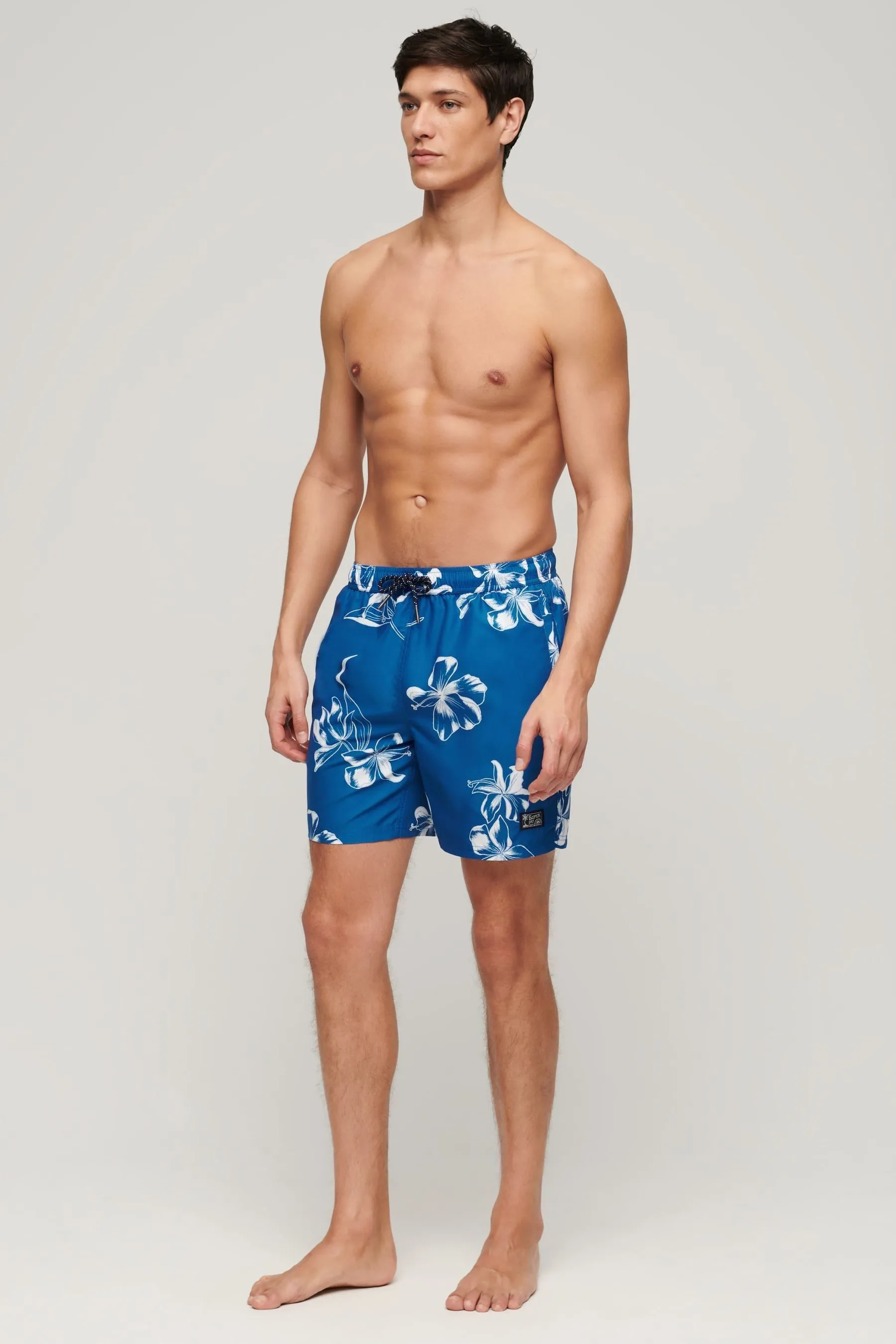 Superdry - Shorts da bagno con stampa hawaiana vintage